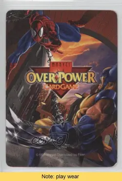 1997 Marvel Overpower Collectible Card Game Power Cards Thunderbird READ 0b5 - Image 2