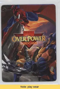 1997 Marvel Overpower Collectible Card Game Power Cards Absorbing Man READ 0b5 - Image 2