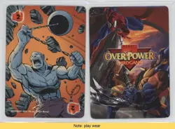 1997 Marvel Overpower Collectible Card Game Power Cards Absorbing Man READ 0b5 - Image 3