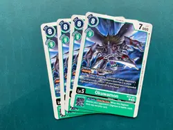 Okuwamon BT22-051 Playset Cyber Eden Digimon Card Game x4 - Image 1