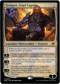 Tezzeret, Cruel Captain - 0002 - Edge of Eternities - MTG - NM/M Ships Now - Image 1