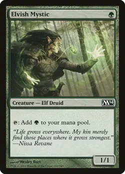 Foil - Elvish Mystic - 169 / NM / English MTG - Image 1