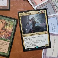 Sliver Hivelord Custom Commander Deck EDH ALL 100 MTG Cards Authentic Real Fun ! - Image 1