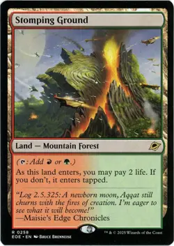 Stomping Ground - 0258 - Edge of Eternities - MTG - NM/M - Image 1