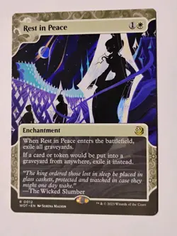 Rest in Peace MTG, Wilds of Eldraine: Enchanting Tales, Rare, NM - Image 1