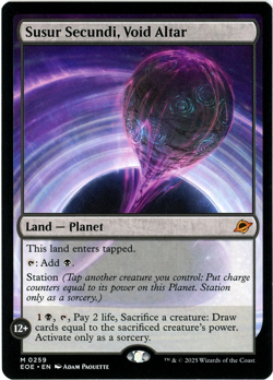 Susur Secundi, Void Altar - 0259 - Edge of Eternities - MTG - NM/M Ships Now - Image 1