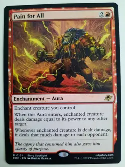 Pain for All #0151 Edge of Eternities MTG Magic the Gathering NM - Image 1