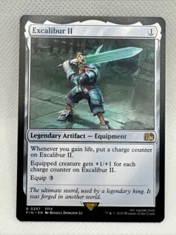 MTG - Excalibur II Final Fantasy Regular NM Unplayed - Image 1