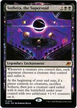 Sothera, the Supervoid - 0115 - Edge of Eternities - MTG - NM/M Ships Now - Image 1