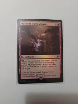 Mtg - Weapons Manufacturing *Foil* #BE-121 - Image 1