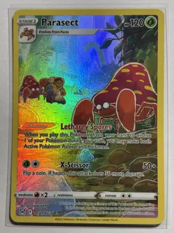 Parasect TG01/TG30 - Lost Origin Trainer Gallery Holo Pokemon TCG NM - Image 1