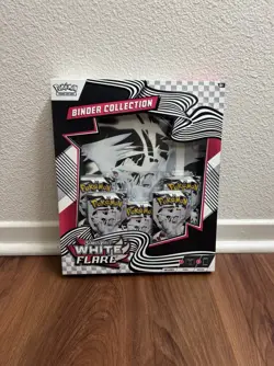 Pokemon TCG Scarlet & Violet White Flare Binder Collection Box / Factory Sealed - Image 1