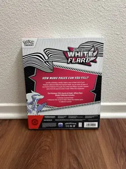 Pokemon TCG Scarlet & Violet White Flare Binder Collection Box / Factory Sealed - Image 2