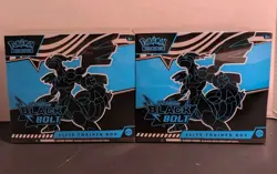 Lot of (2) - Pokemon TCG Black Bolt ETB Elite Trainer Box Sealed - Image 1