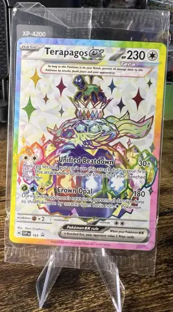 Terapagos ex - SVP165 - Black Star Promo Pokemon TCG NEAR MINT Sealed - Image 1