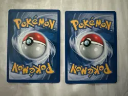 Pokemon TCG Gym Heroes Water & Lightning Energy Cards - Image 2