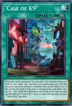 Yugioh! "A Case For K9" *STARLIGHT* Justice Hunters JUSH-EN040 PREORDER - Image 1