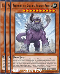 Yugioh! 3X THE KING OF A HUNDRED BATTLES Justice Hunters JUSH RARE - Image 1