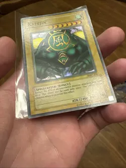 Yugioh Kazejin Super Rare MRD-026 Faded Misprint - Image 4