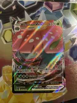 Venusaur VMAX SWSH102 SWSH: Sword & Shield Promo Cards Holo - Image 1