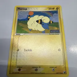 Pokemon Card Mareep ex Unseen Forces Reverse Holo STAMPED 62/115 Near Mint - Image 1