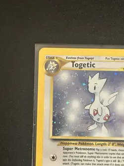Togetic Holo Neo Genesis #16 Vintage Pokemon Trading Card Game - great conditio - Image 2