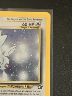 Togetic Holo Neo Genesis #16 Vintage Pokemon Trading Card Game - great conditio - Image 3
