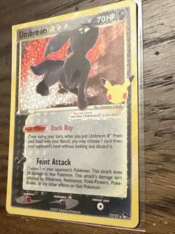 Gold Star Umbreon - 17/17 - Holo Rare 25th Celebrations - Pokemon Card - Image 2