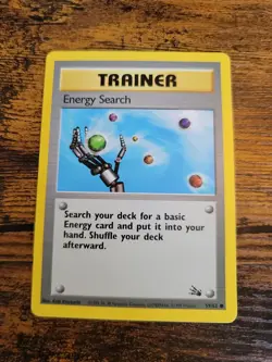 Energy Search 59/62 - NM Fossil - Pokemon 1999 TCG Card - Image 1