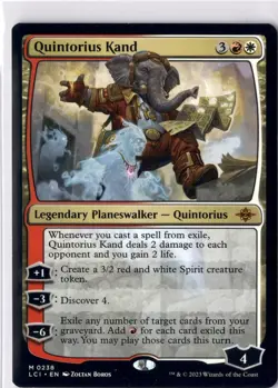 Quintorius Kand NM/M* Lost Caverns Of Ixalan ENGLISH 0238 mtg -UnltdCards - Image 1