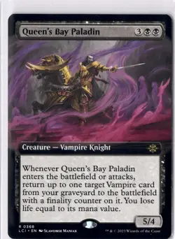 Queen's Bay Paladin NM/M* EXTENDED Lost Caverns Of Ixalan 0368 mtg -UnltdCards - Image 1