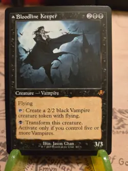 MTG Bloodline Keeper Innistrad Remastered Regular Retro Frame Mythic NM - Image 1