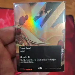MTG FOIL Dust Bowl No.057 (Full Art ) English EOS foil ship now - Image 1