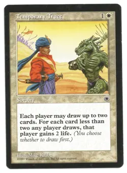 MTG - Temporary Truce - Portal Second Age - 28 - English - NM - Image 1