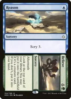 Reason Believe - 154/199 - Hour of Devastation - MTG - NM - Regular Rare - Image 1