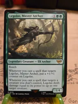 MTG Legolas, Master Archer the Lord of the Rings Regular Rare NM - Image 1
