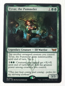 Magic The Gathering: MTG Tyvar's, the Pummeler-Legendary NF (DSK) Mythic 0202 - Image 1