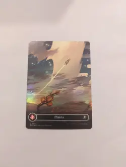 Plains (0262) *FOIL* (Borderless) Edge of Eternities NM MTG - Image 1