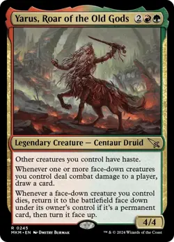 x1 Yarus, Roar of the Old Gods MKM MTG 245 RARE M/NM 1x - Image 1