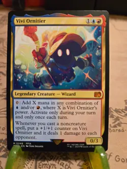 MTG Vivi Ornitier Final Fantasy Regular Mythic NM - Image 1