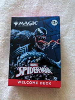 MTG Venom Welcome Deck - SDCC 2025 Magic The Gathering x Spider Man New In Hand - Image 1