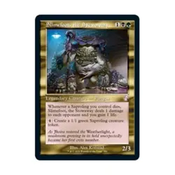 WOTC MtG Time Spiral: Remastered Slimefoot Stowaway (S) (Foil) NM - Image 1
