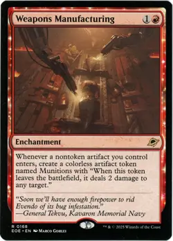 Weapons Manufacturing - 0168 - Edge of Eternities - MTG - NM/M - Image 1