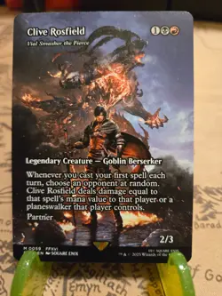 MTG Clive Rosfield Vial Smasher the Fierce Final Fantasy Regular Mythic NM - Image 1