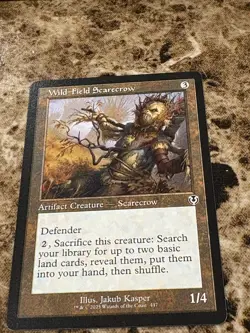 WILD-FIELD SCARECROW Magic the Gathering MTG Innistrad Remastered Retro - Image 1