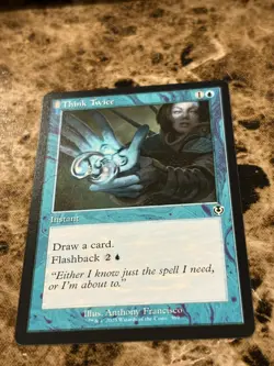 THINK TWICE Magic the Gathering MTG Innistrad Remastered Retro - Image 1