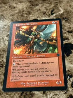 THERMO-ALCHEMIST Magic the Gathering MTG Innistrad Remastered Retro - Image 1