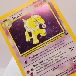 Pokemon TCG - Hypno 8/62 Fossil Holo Rare WOTC 1999 - NM - Image 1