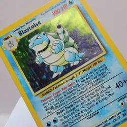 Pokemon TCG - Blastoise 2/102 Base Set Holo Rare WOTC 1999 - HP - Image 1