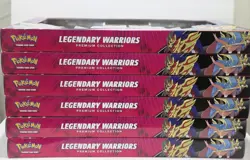 (Set of 6)Pokemon TCG Legendary Warriors Premium Collection - Image 3